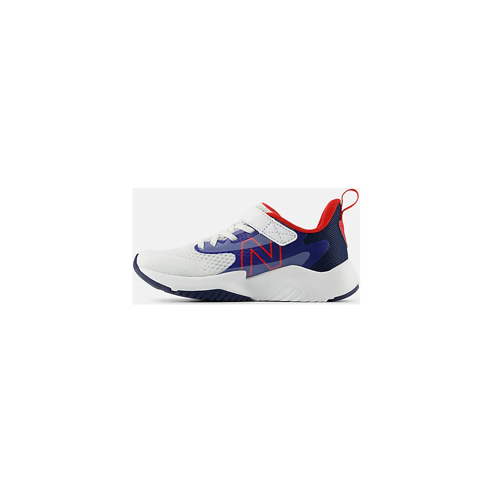New Balance Rave Run v2 Bungee Lace Team Royal White True Red (YTRAVAM2)