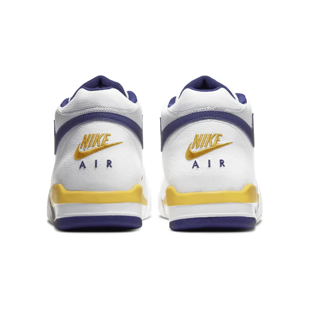 Nike Air Flight Legacy Lakers Home White/University Gold-Regency Purple (BQ4212-102)