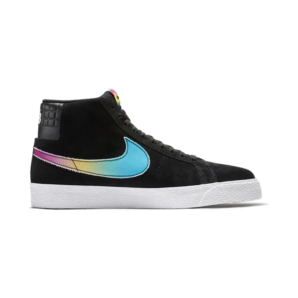Nike SB Blazer Zoom Mid Lance Mountain 70s Black Black/Multi-Color-White (AH6158-090)