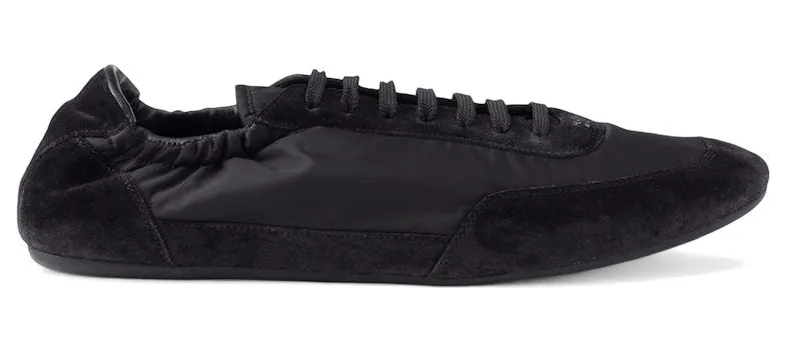 Prada Collapse Re-Nylon Suede Elasticized Black (2EG479_D7C_F0002_F_G001)