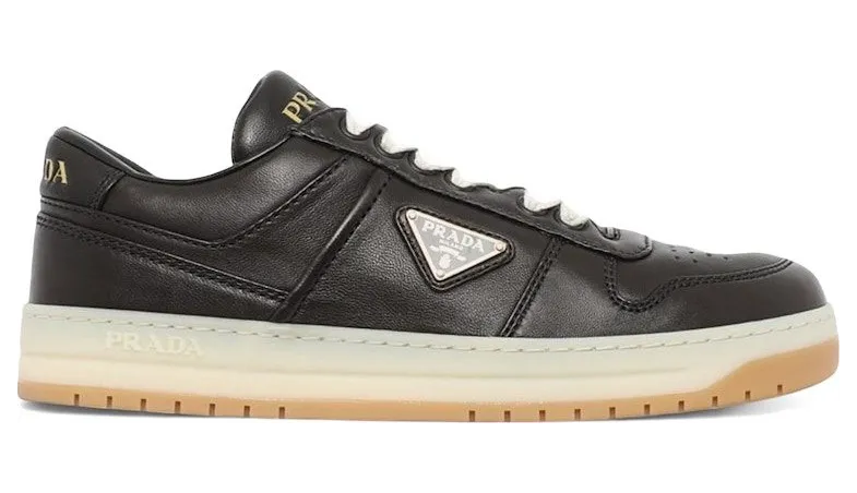 Prada Downtown Leather Low Top Black Gum (1E792M_038_F0632)