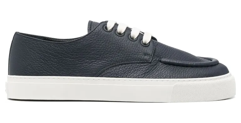 Prada Leather Lace-up “Blue” (2EE427 F G000 MN0 F0216)