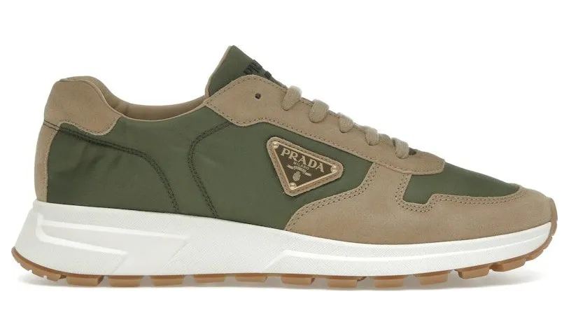 Prada PRAX 01 Re-Nylon Brushed Leather Ecru Military (2EE369_3KUY_F03TK)