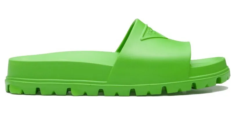 Prada Rubber Slides Apple Green (2X3085_3LKV_F0225)