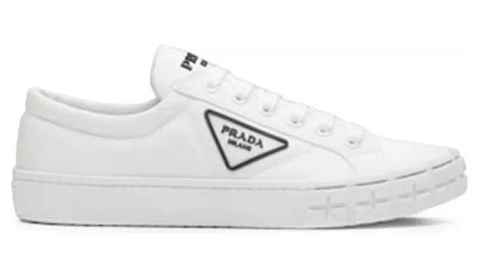 Prada Wheel Cassetta Low White Black (2EG323_1YFL_F0009)