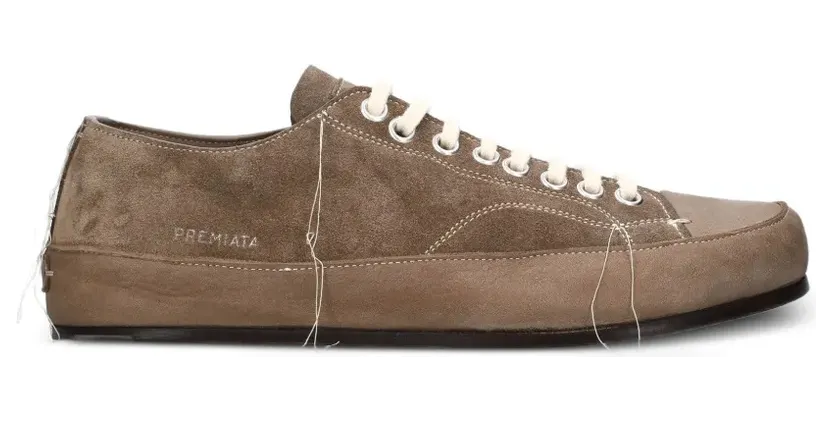 Premiata aus Wildleder – Nude (32423COBODARKBARK)