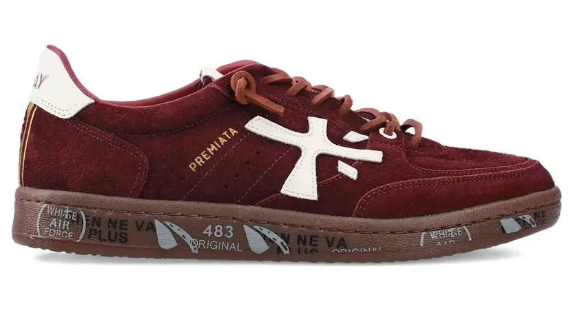 Premiata aus Wildleder – Rot (BSKTCLAYD7688)