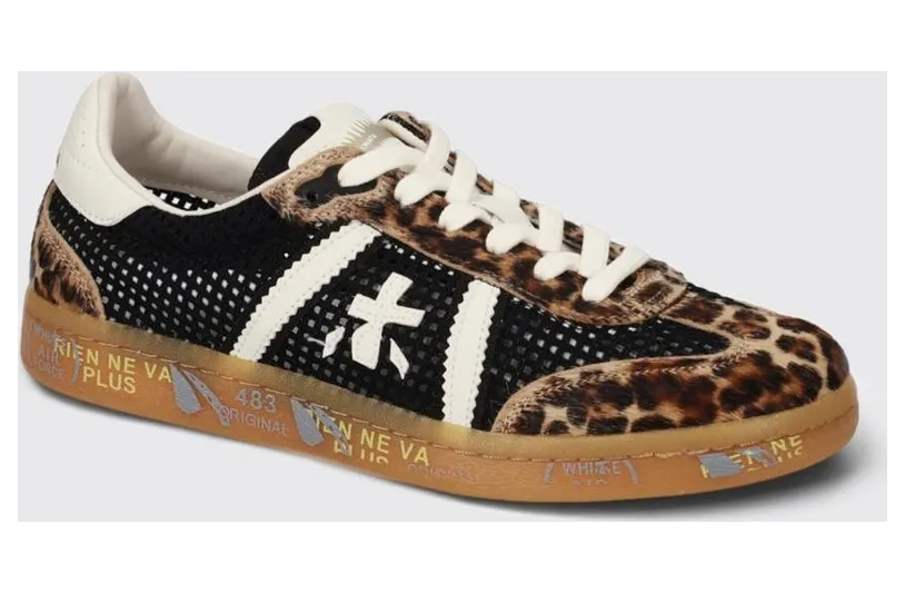 Premiata Bonnie in Micro-Perforated Suede Multicolor (BONNIED8200)