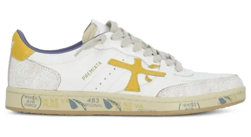 Premiata BSKT Clay leren – White (BSKTCLAY8161)