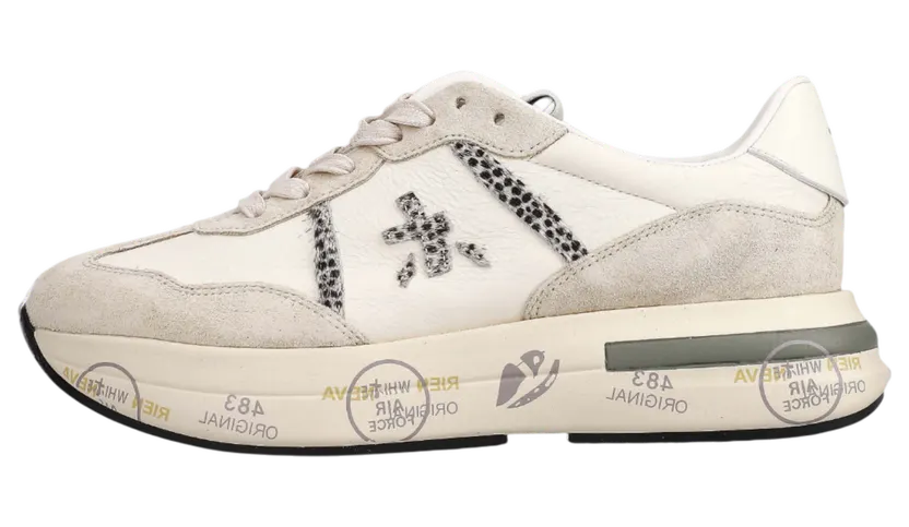 Premiata Cassie Lace-Up “Cream / Beige” (CASSIE-7682)