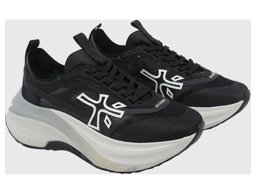 Premiata Hill Nylon and Suede Black 2 (HILL8273)