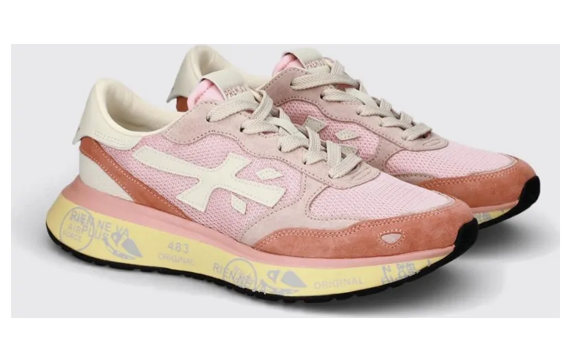 Premiata Lauryn Suede and Mesh Pink (LAURYN8179)