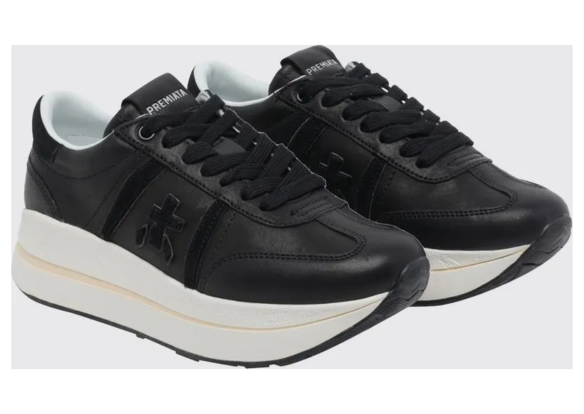 Premiata Leather Bethcoin Black (BETHCOIN8152)