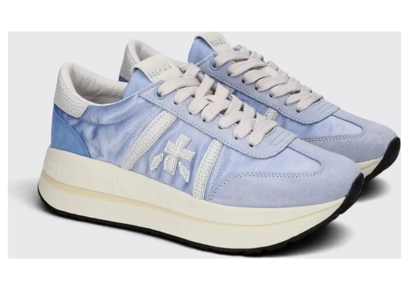 Premiata Leather Bethcoin Blue (BETHCOIN8146)