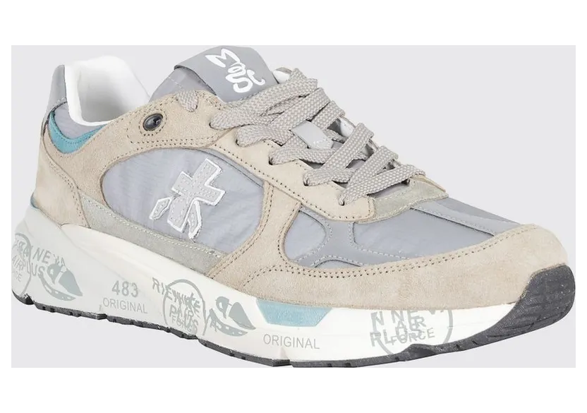 Premiata Mase Suede and Canvas Navy (MASE258023)
