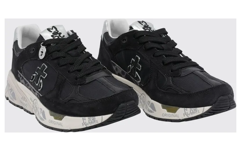 Premiata Mased Suede and Nylon Black (MASED8114)
