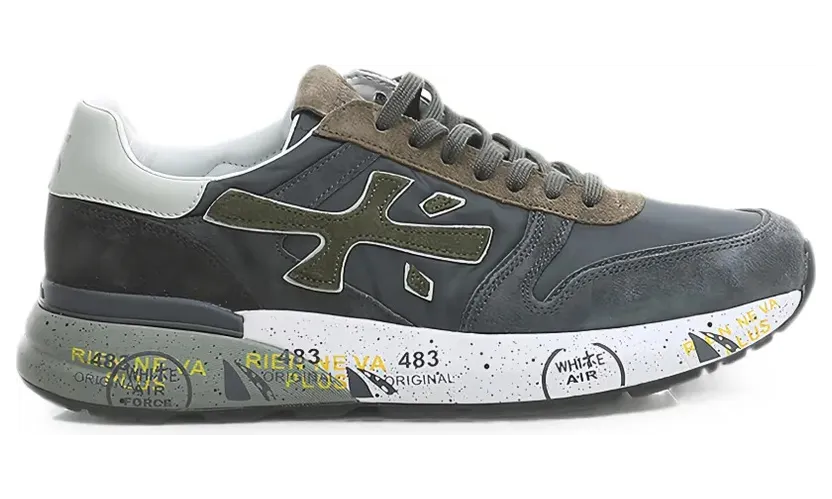 Premiata Mick with logopatch – Grey (MICK8432M)