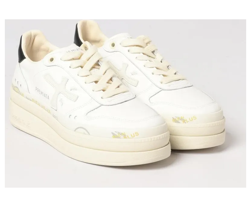 Premiata Micol Suede White 1 (MICOL8197)