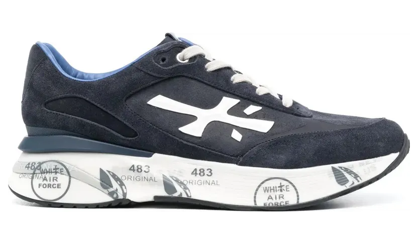 Premiata Moe Run with vlakken – Blue (MOERUN6449)