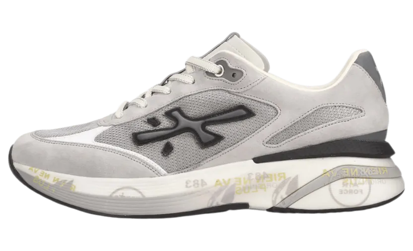 Premiata Moerun Italian Premium “White/Grey” (MOERUN-7304)