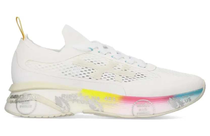 Premiata MoeRun mit Mesh-Einsatz – Nude (MOERUN8260)