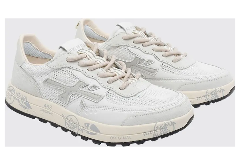 Premiata Nous Perforated Suede White (NOUS8106)