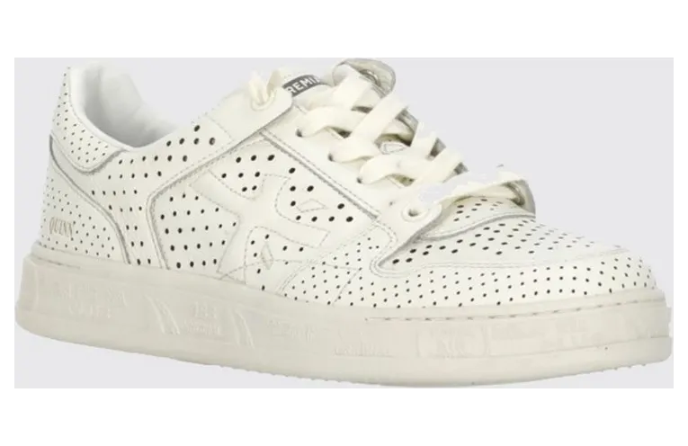 Premiata Quinnd Perforated Leather White (QUINND8251)