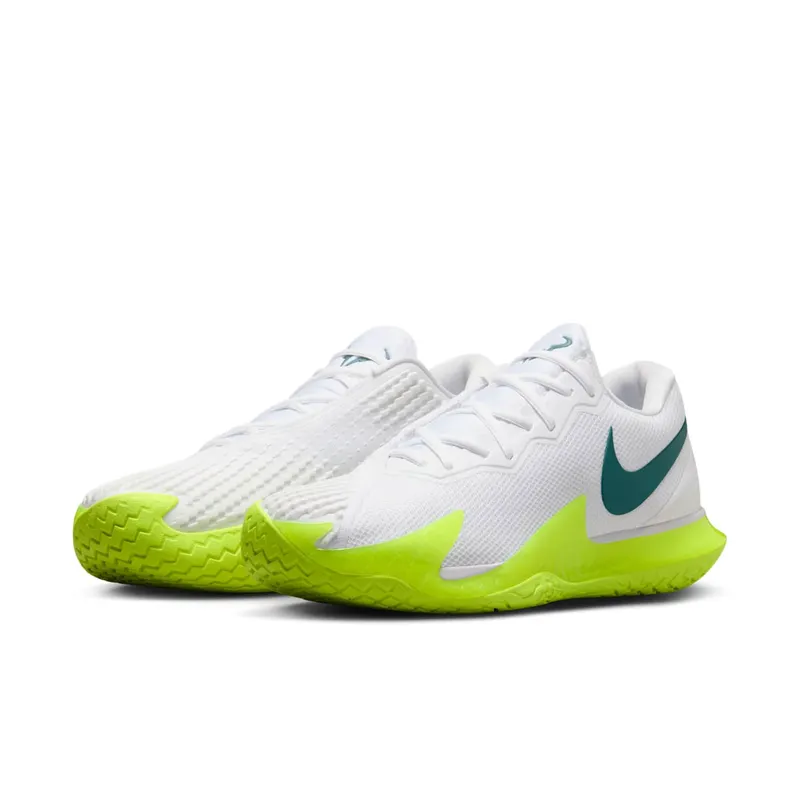 Nike Court Zoom Vapor Cage 4 Rafa White Volt Geode Teal (DD1579-107)