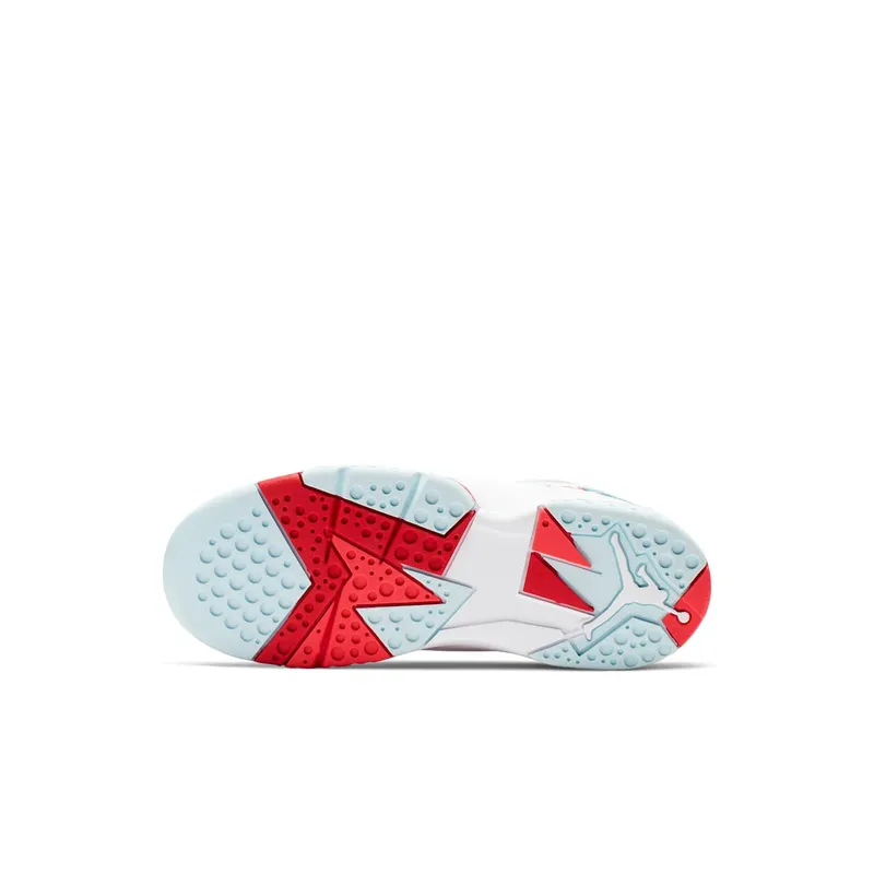 Jordan 7 Retro Topaz Mist (PS) White/White-Topaz Mist-Ember Glow-Gym Red (442961-104)