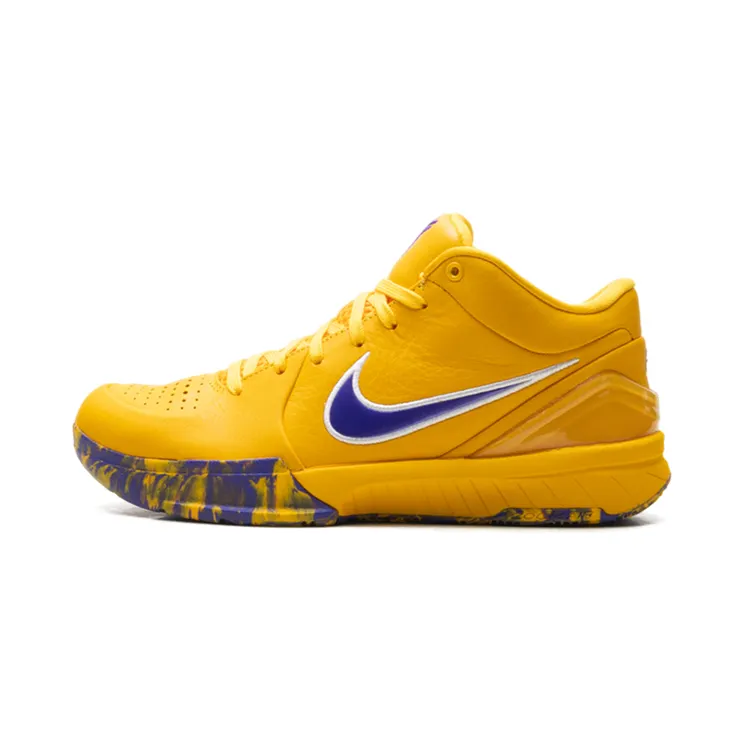 Nike Kobe 4 Protro “Draft Day Lakers”: paars en goud