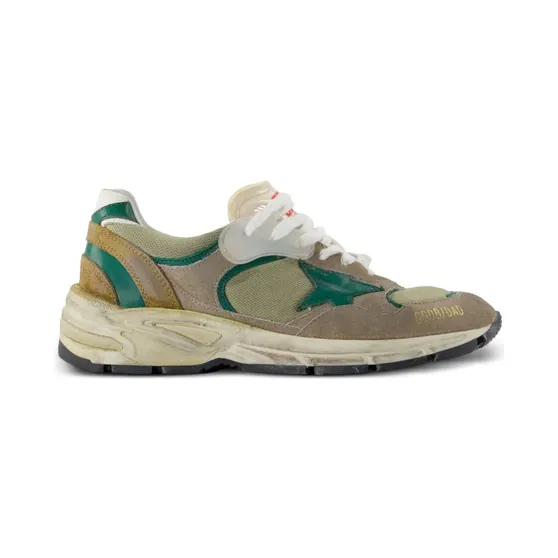 Golden Goose Running Dad New Wildleder-Sneakers – Nude (GMF00884F006460)
