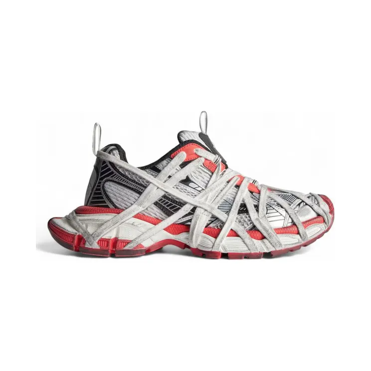 Balenciaga 3XL Extreme Lace Grey Red (778698W3XLL1261)