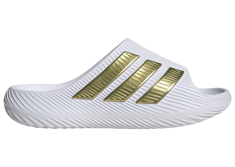 adidas Purechill Slides White Gold Metallic (KI2075)
