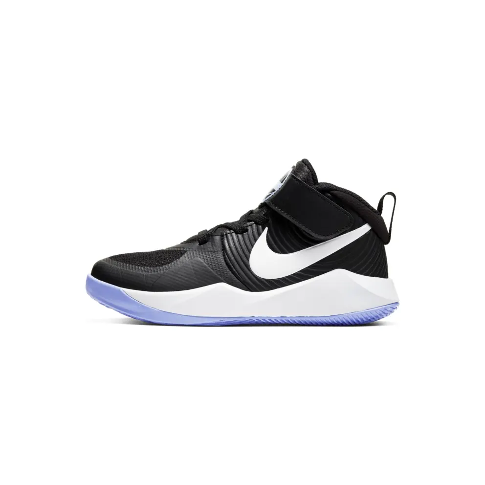 Nike Team Hustle D 9 Black Light Thistle (PS) Black/Light Thistle/White (AQ4225-009)