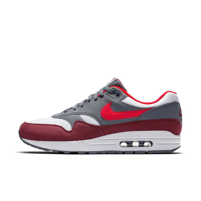 Nike Air Max 1 White Red Grey (AH8145-100)