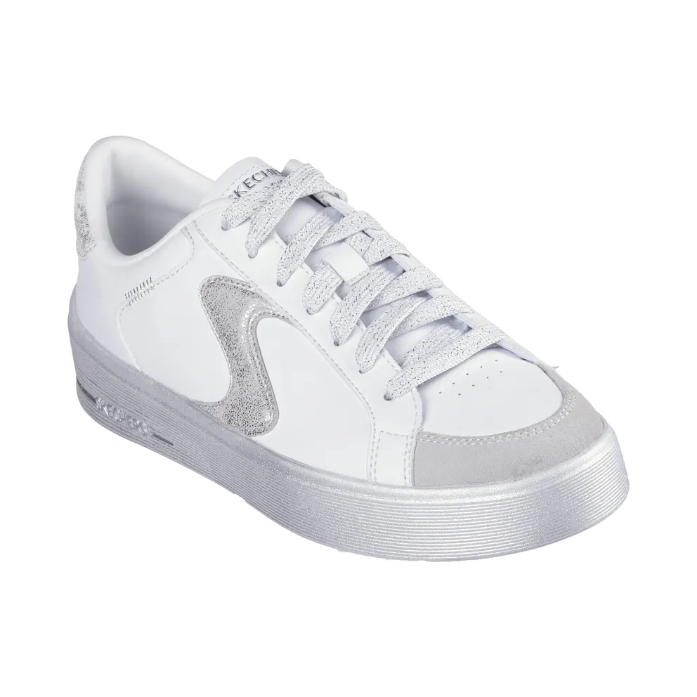 Skechers Hiland – Quite Chic – White / Silver (185170 WSL)