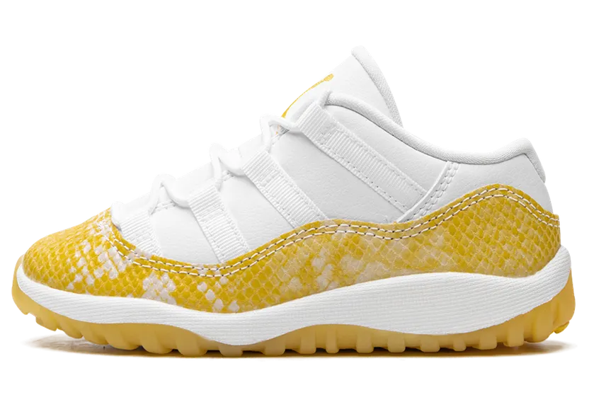 Air Jordan 11 Low TD “Yellow Snakeskin” (645107-107)