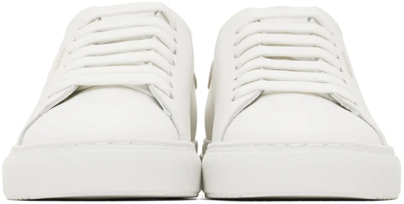 Axel Arigato White & Gold Clean 90 Contrast Sneakers (98730)