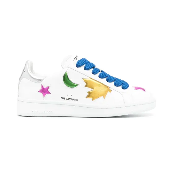 DSQUARED2 mit Kontrasteinsätzen “White” (SNW024201505909)