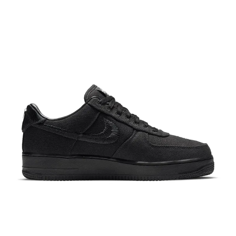 Nike x Stussy Air Force 1 Low Black (2020) (CZ9084-001)
