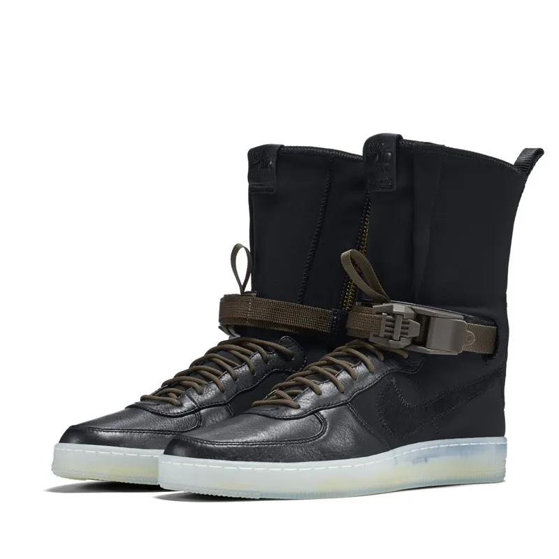 Nike x Acronym Air Force 1 Downtown Black Olive (649941-003)