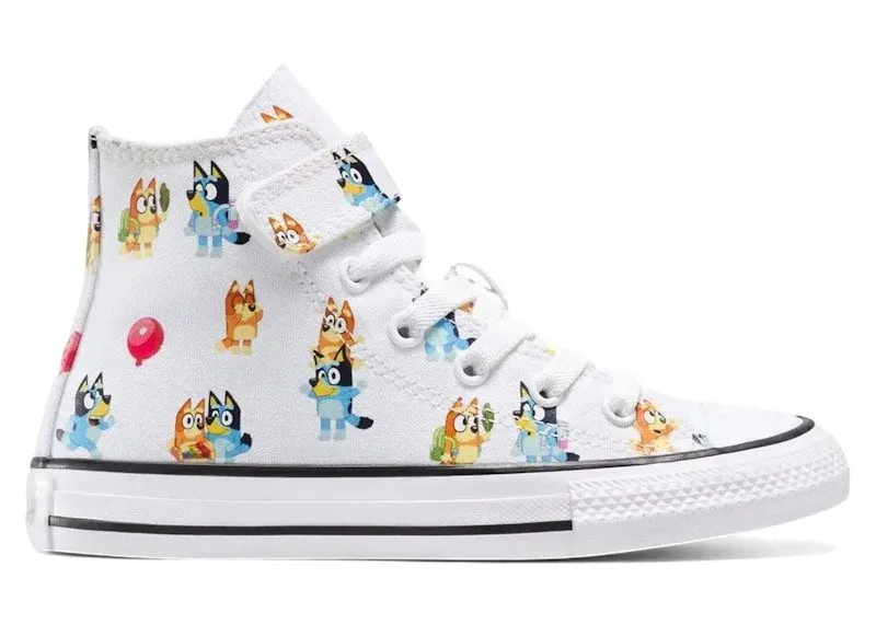 Converse Chuck Taylor All Star EasyOn Hi Bluey All Over Print White (A16463C)
