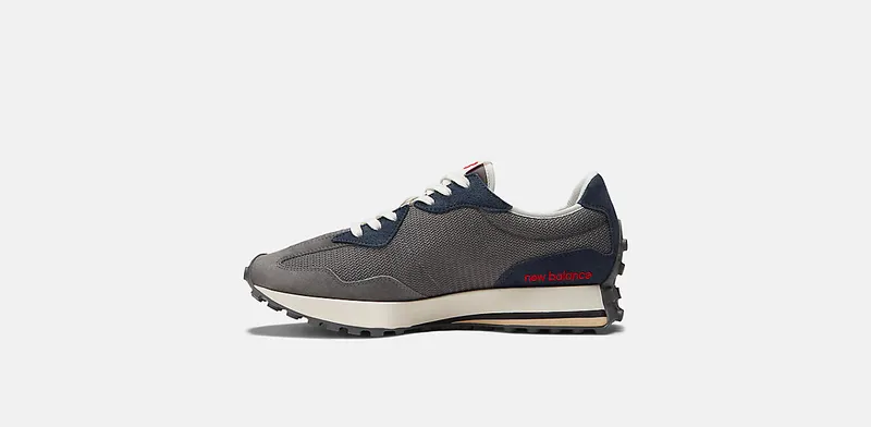 New Balance New Balance Unisex 327 Grey/Blue (MS327MD)