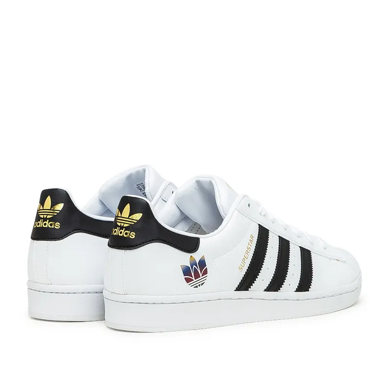 adidas Superstar Trefoil White Black (W) Cloud White/Core Black/Gold Metallic (FX8543)