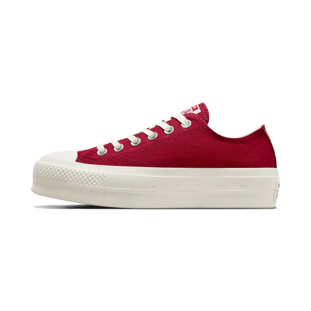 Converse Chuck Taylor All Star Lift Platform Valentine’s Day Park Red/Vintage White/Egret (A13653C)