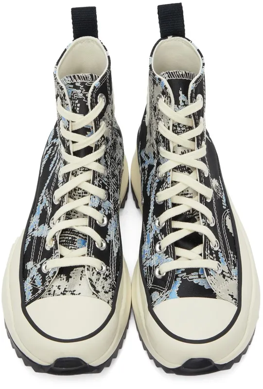 Converse Hybrid Floral Run Star Hike University Blue/Black/egret (171398C)