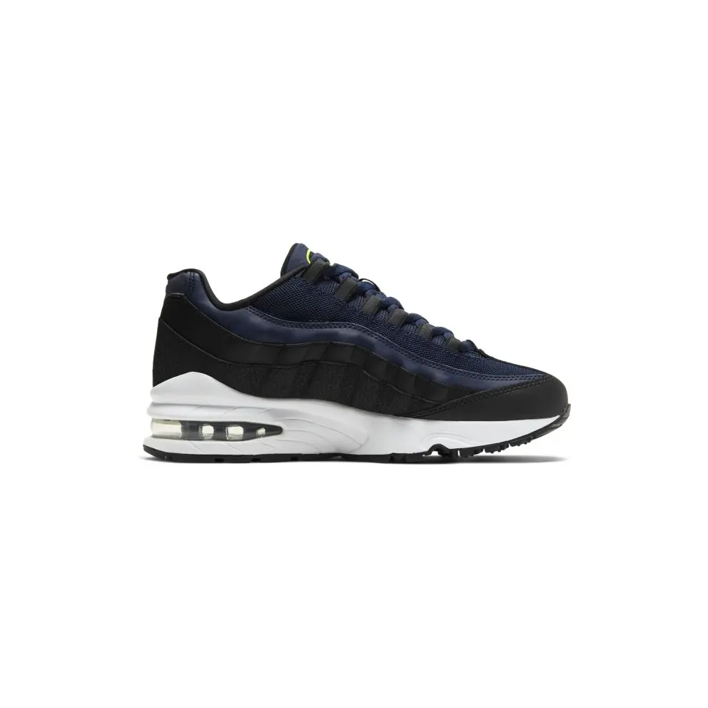 Nike Air Max 95 Black Midnight Navy (GS) Black/Midnight Navy/White (905348-037)