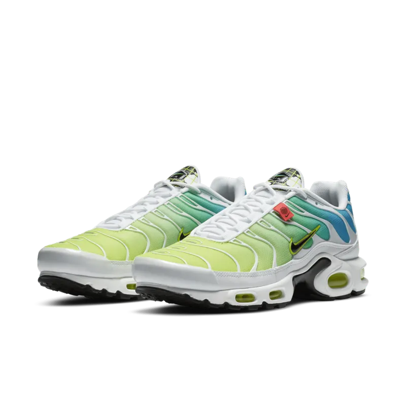 Nike Air Max Plus Worldwide White/White-Blue Fury-Black-Volt (CK7291-100)