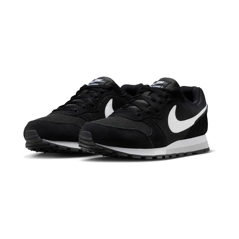 Nike MD Runner 2 Black Wolf Grey White (749869-018)