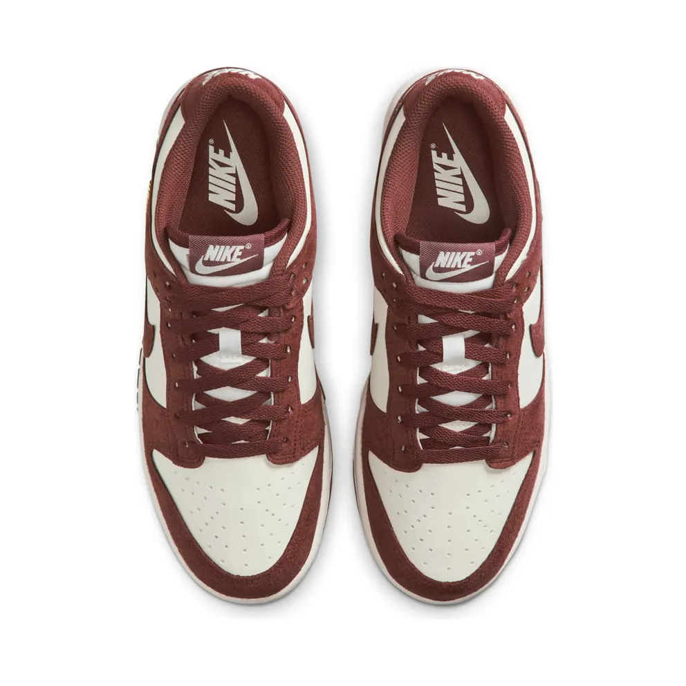 Nike Dunk Low “Red Sepia Gold Mini Swoosh” (IB4417-104)